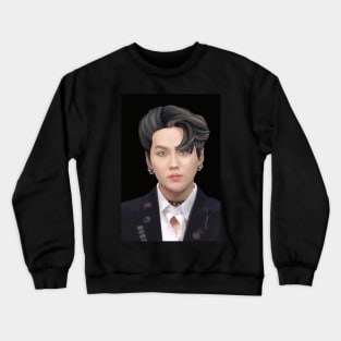 BTS Suga Digital Portrait Crewneck Sweatshirt